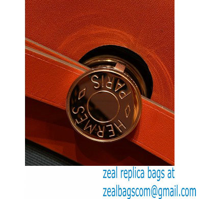Hermes Herbag Zip 39 Bag in Original Quality denim blue - Click Image to Close