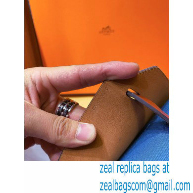 Hermes Herbag Zip 39 Bag in Original Quality denim blue