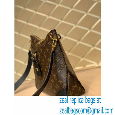 LOUIS VUITTON MONOGRAM CANVAS ODEON MM M45355 BLACK - Click Image to Close