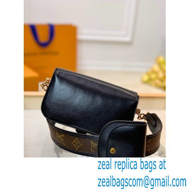 LOUIS VUITTON OFFICIER BLACK CALFKSIN BAG M69841