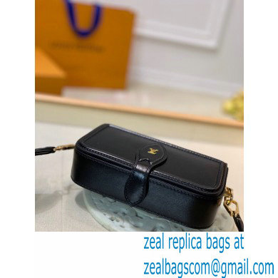 LOUIS VUITTON OFFICIER BLACK CALFKSIN BAG M69841