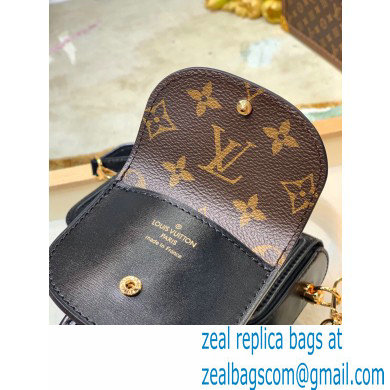 LOUIS VUITTON OFFICIER BLACK CALFKSIN BAG M69841