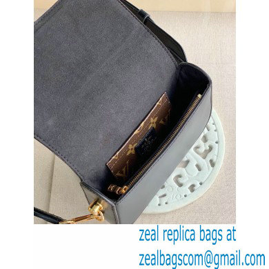 LOUIS VUITTON OFFICIER BLACK CALFKSIN BAG M69841 - Click Image to Close