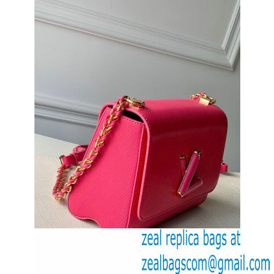LOUIS VUITTON TWIST PM BAG IN EPI LEATHER M50282 ROSY - Click Image to Close