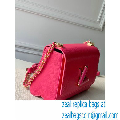 LOUIS VUITTON TWIST PM BAG IN EPI LEATHER M50282 ROSY