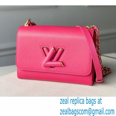 LOUIS VUITTON TWIST PM BAG IN EPI LEATHER M50282 ROSY