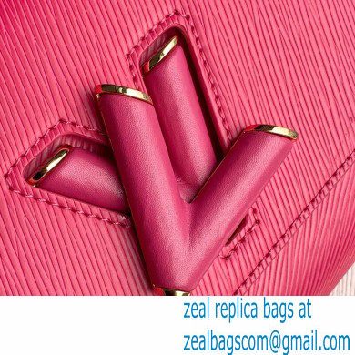 LOUIS VUITTON TWIST PM BAG IN EPI LEATHER M50282 ROSY - Click Image to Close