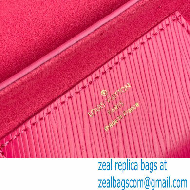 LOUIS VUITTON TWIST PM BAG IN EPI LEATHER M50282 ROSY - Click Image to Close