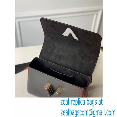 LOUIS VUITTON TWIST PM BAG IN EPI LEATHER M50282 black