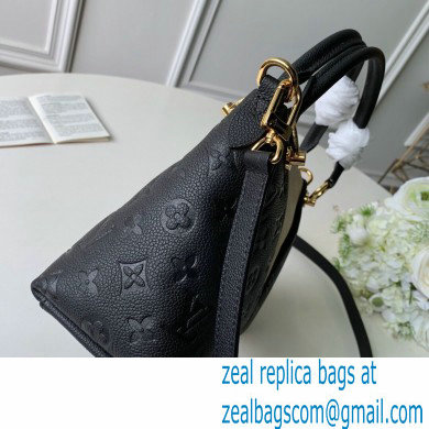 LOUIS VUITTON V TOTE BB MONOGRAM EMPREINTE M44845 BLACK/BEIGE - Click Image to Close