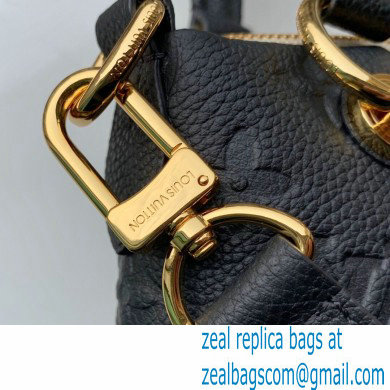 LOUIS VUITTON V TOTE BB MONOGRAM EMPREINTE M44845 BLACK/BEIGE - Click Image to Close