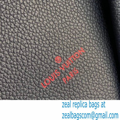 LOUIS VUITTON V TOTE BB MONOGRAM EMPREINTE M44845 BLACK