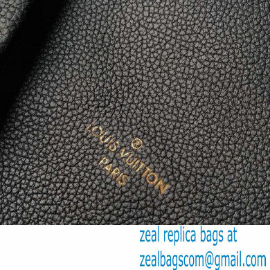 LOUIS VUITTON V TOTE MM MONOGRAM EMPREINTE M44422 BLACK