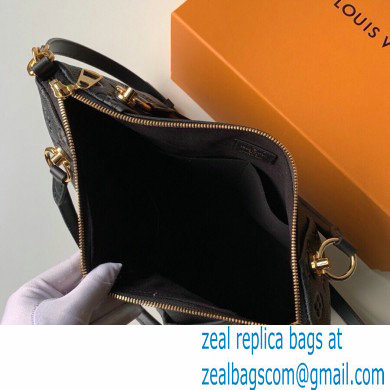 LOUIS VUITTON V TOTE MM MONOGRAM EMPREINTE M44422 BLACK