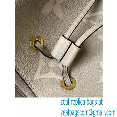 Louis Vuitton Crafty NeoNoe MM bag GRAY M45555 2020