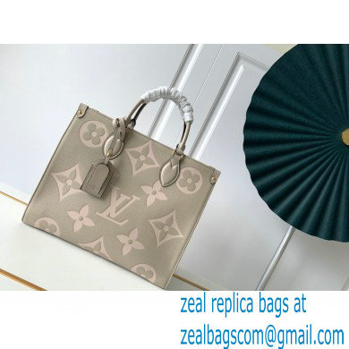 Louis Vuitton Crafty OnTheGo MM TOTE BAG M45494 GRAY 2020 - Click Image to Close