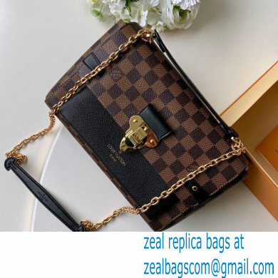 Louis Vuitton Damier Ebene Canvas Vavin PM Bag N40108 Black