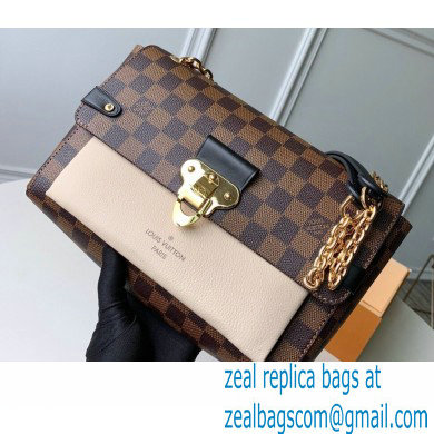 Louis Vuitton Damier Ebene Canvas Vavin PM Bag N40113 Creme