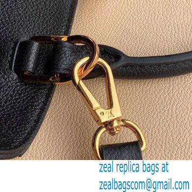 Louis Vuitton Grained Leather Montaigne BB Bag M45489 Black 2020 - Click Image to Close