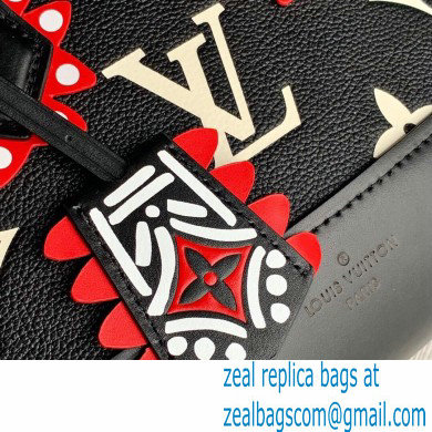 Louis Vuitton LV Crafty Alma BB Bag Braided Top Handle Black 2020 - Click Image to Close