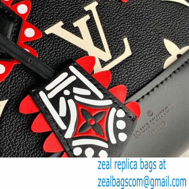 Louis Vuitton LV Crafty Alma PM Bag Braided Top Handle M45380 Black 2020 - Click Image to Close