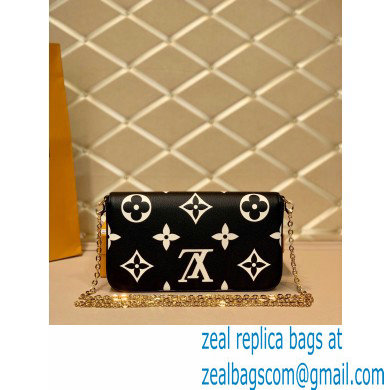 Louis Vuitton LV Crafty Felicie Pochette Bag M69515 Black 2020 - Click Image to Close