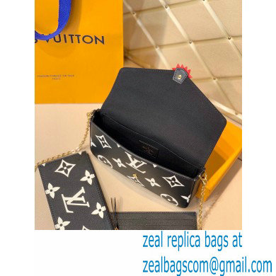 Louis Vuitton LV Crafty Felicie Pochette Bag M69515 Black 2020 - Click Image to Close