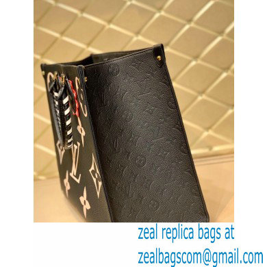 Louis Vuitton LV Crafty Onthego GM Tote Bag Braided Top Handle M45373 Black 2020 - Click Image to Close