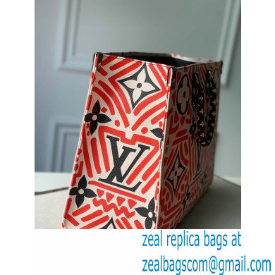 Louis Vuitton LV Crafty Onthego GM Tote Bag M45358 Red Runway 2020