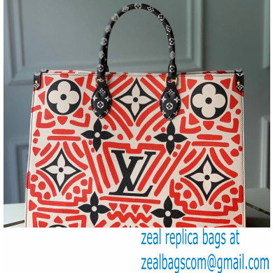 Louis Vuitton LV Crafty Onthego GM Tote Bag M45358 Red Runway 2020 - Click Image to Close