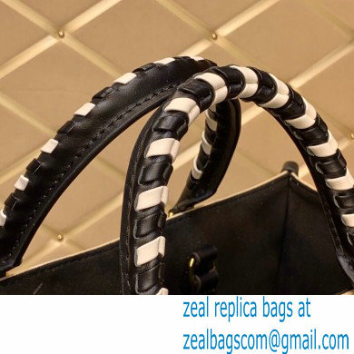 Louis Vuitton LV Crafty Onthego MM Tote Bag Braided Top Handle M45375 Creme 2020