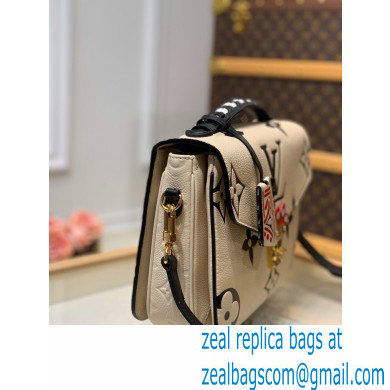 Louis Vuitton LV Crafty Pochette Metis Bag Braided Top Handle M45384 Creme 2020