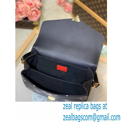 Louis Vuitton LV Crafty Pochette Metis Bag Braided Top Handle M45385 Black 2020