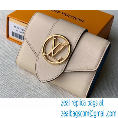 Louis Vuitton LV Pont 9 Compact Wallet M69176 Creme 2020 - Click Image to Close