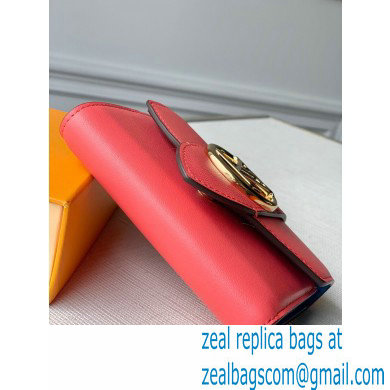 Louis Vuitton LV Pont 9 Compact Wallet M69177 Rose Dahlia Pink 2020
