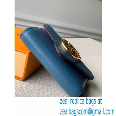 Louis Vuitton LV Pont 9 Compact Wallet M69393 Bleu Minuit deep Blue 2020 - Click Image to Close