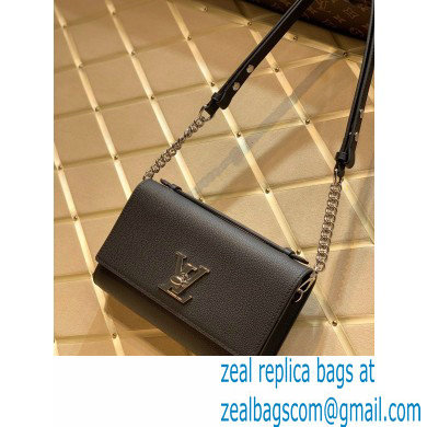 Louis Vuitton Lockme Clutch Bag M56088 Black 2020