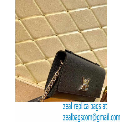 Louis Vuitton Lockme Clutch Bag M56088 Black 2020