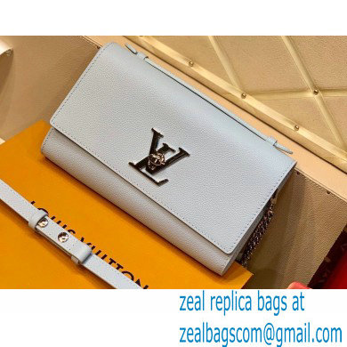 Louis Vuitton Lockme Clutch Bag M56136 Olympe Blue 2020 - Click Image to Close