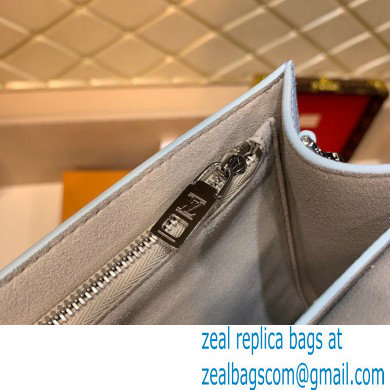 Louis Vuitton Lockme Clutch Bag M56136 Olympe Blue 2020