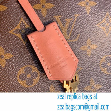 Louis Vuitton Monogram Canvas Montaigne BB Bag Braided Handle M44671 Pink/Yellow 2020 - Click Image to Close