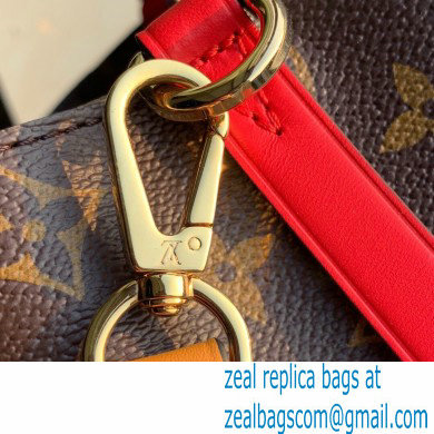 Louis Vuitton Monogram Canvas Montaigne BB Bag Braided Handle M44671 Pink/Yellow 2020 - Click Image to Close