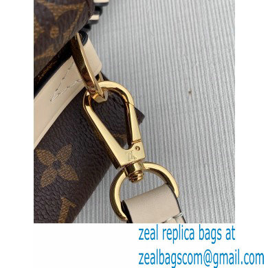 Louis Vuitton Monogram Canvas Montaigne BB Bag Braided Handle M45311 Creme Beige 2020