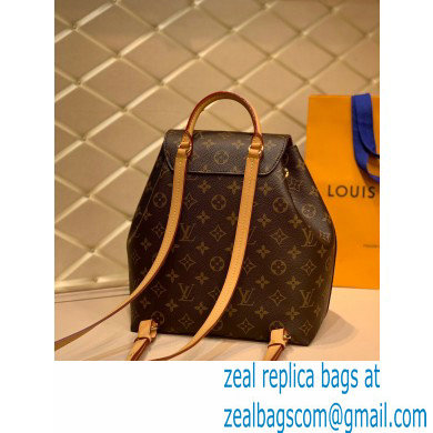 Louis Vuitton Monogram Canvas Montsouris PM Backpack Bag Natural M45501 2020 - Click Image to Close