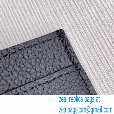 Louis Vuitton Monogram Empreinte Card Holder M69171 Black 2020 - Click Image to Close