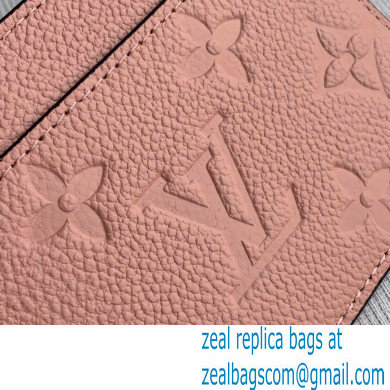 Louis Vuitton Monogram Empreinte Card Holder M69174 Rose Poudre Pink 2020 - Click Image to Close