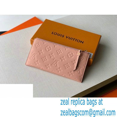 Louis Vuitton Monogram Empreinte Pochette Melanie BB Pouch Clutch Bag Pink 2020