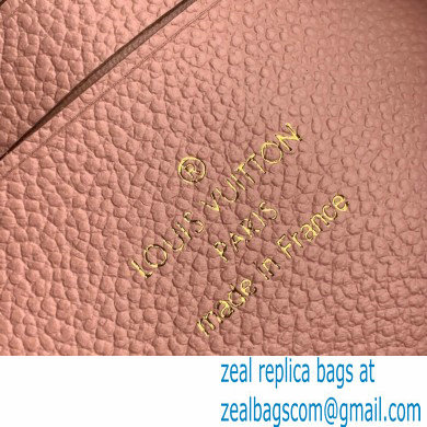 Louis Vuitton Monogram Empreinte Pochette Melanie BB Pouch Clutch Bag Pink 2020