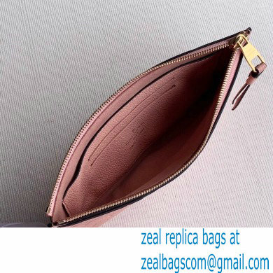 Louis Vuitton Monogram Empreinte Pochette Melanie BB Pouch Clutch Bag Pink 2020