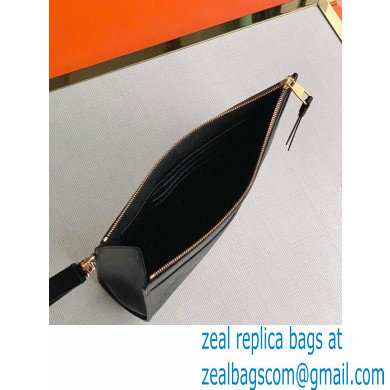 Louis Vuitton Monogram Empreinte Pochette Melanie MM Pouch Clutch Bag M68705 Black 2020